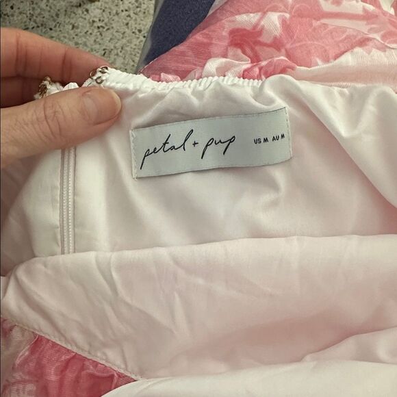 Petal & Pup pink Rori maxi dress cut outs medium m - Picture 6 of 8